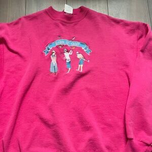 Eras of golf oversized crewneck